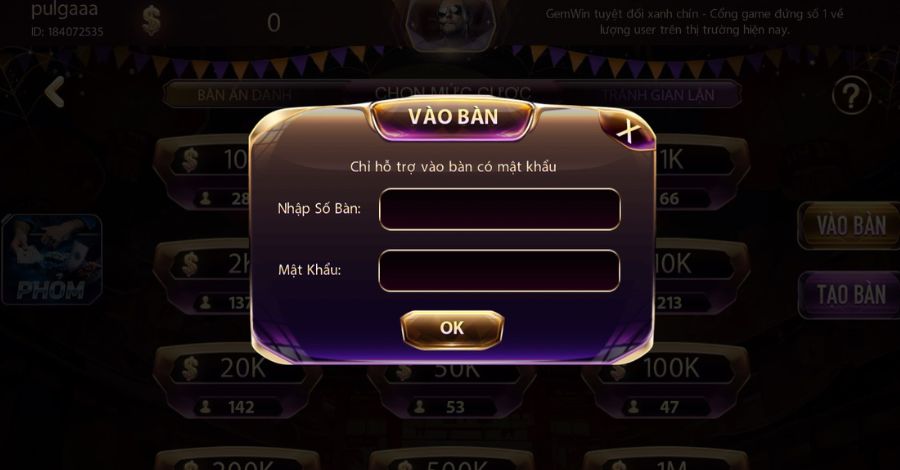 Xem hướng dẫn cách chơi bài Phỏm tại cổng game Gemwin