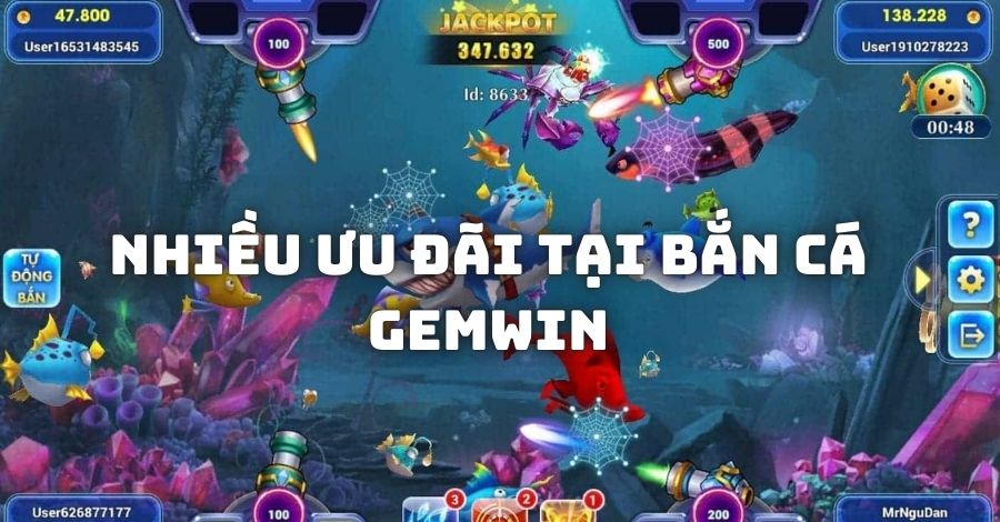 Cổng game săn cá cung cấp nhiều ưu đãi cho anh em ngư thủ